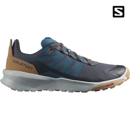 Salomon Patrol Men's Hiking Shoes Black / Navy | CA 45N8